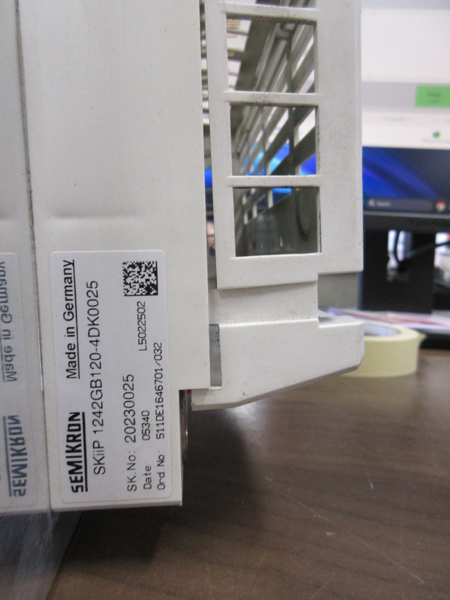 Semikron Skiip Integrated Intelligent Power Module 1242GB120-4DK0025 Used