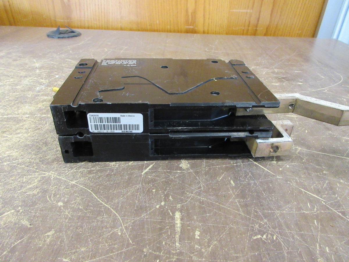 Siemens ITE Sentron Circuit Breaker ED42B030 30A 480V 2P Used