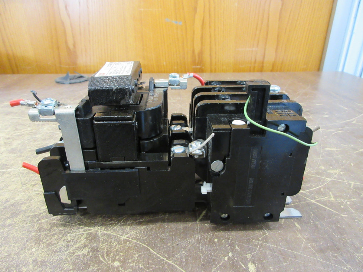 ABB Size 0 Starter CR306B102 115-120V Coil 18A 600V Used