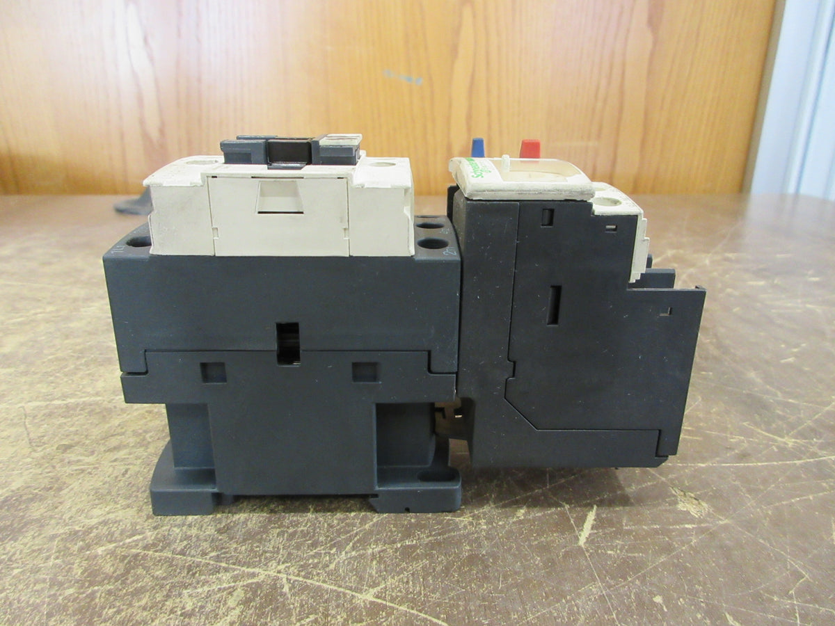 Schneider Electric Starter LC1 D12/ LRD 22 120V Coil Trip: 16-24A Used