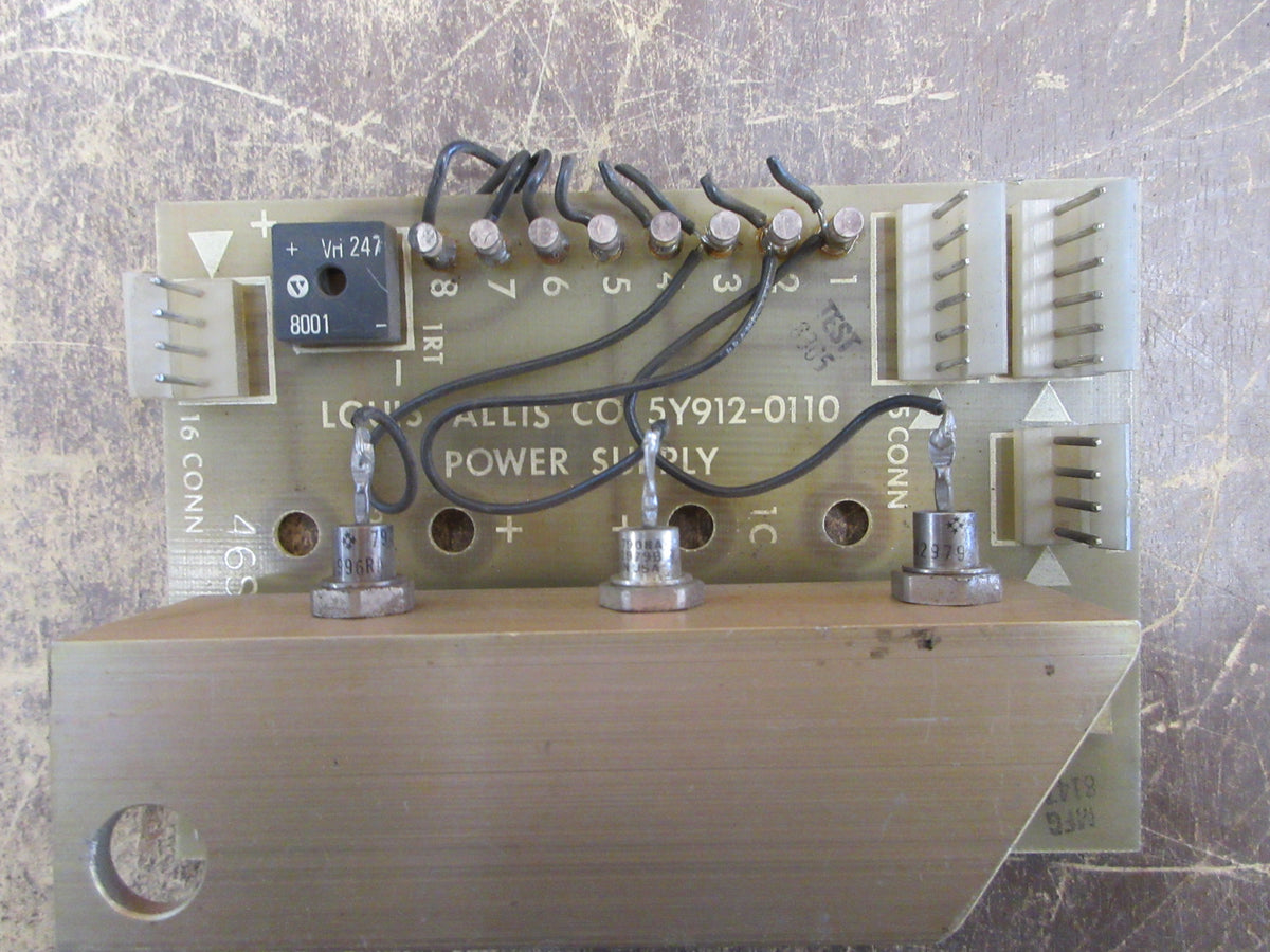 Louis Allis Power Supply 5Y912-0110 Used