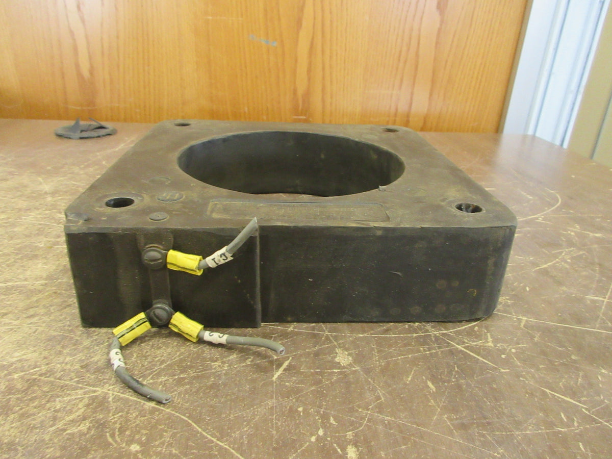 GE Type JAH-0 Current Transformer 837X69 Ratio: 3000: 5A 600V 25-400Hz Used