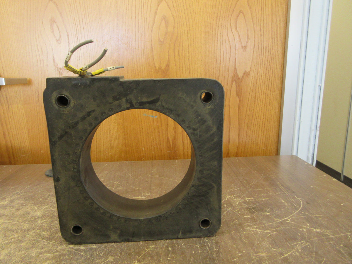 GE Type JAH-0 Current Transformer 837X69 Ratio: 3000: 5A 600V 25-400Hz Used