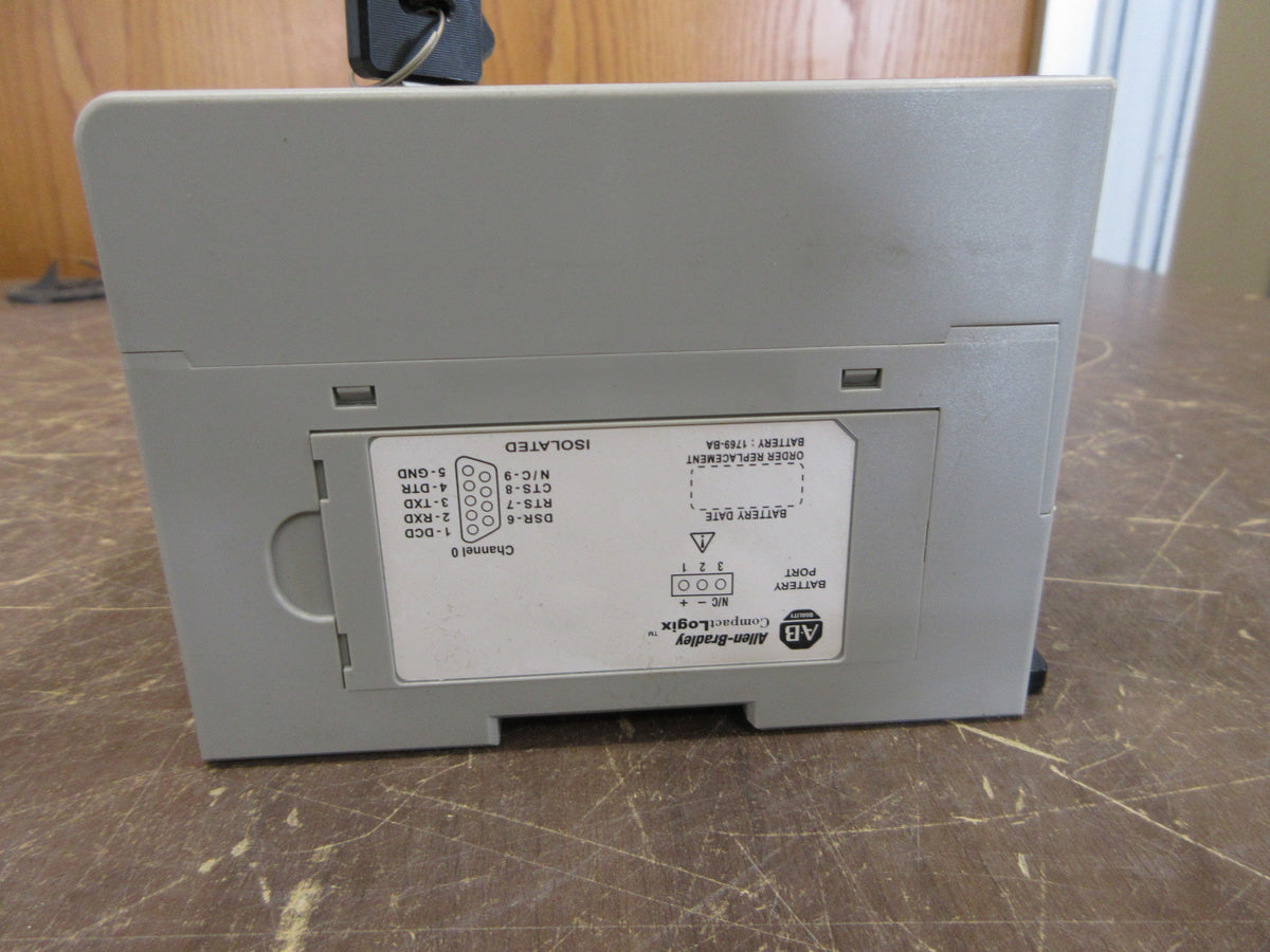 Allen-Bradley CompactLogix 5323E Packaged Controller Unit 1769-L23E-QBFC1B Used