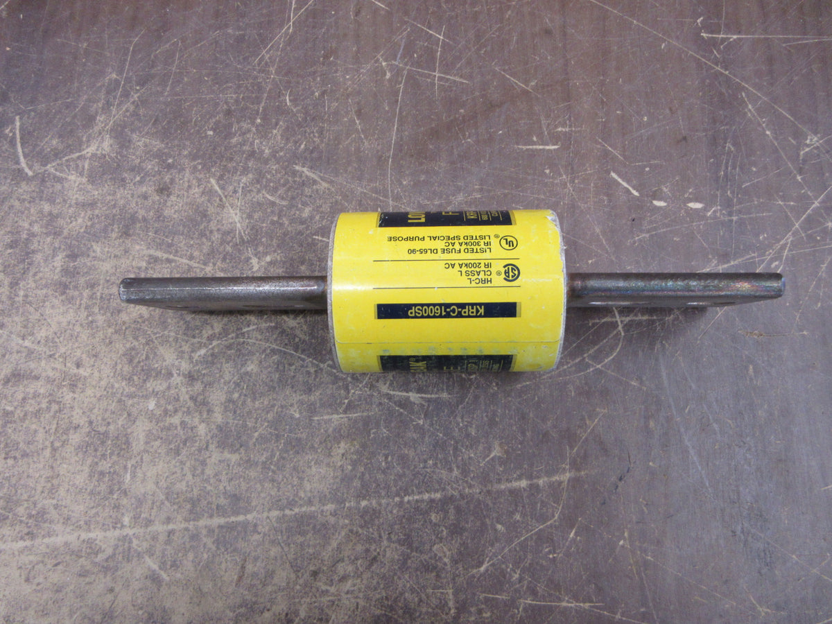 Bussmann Buss Low- Peak Fuse KRP-C-1600SP 1600A 600V Used