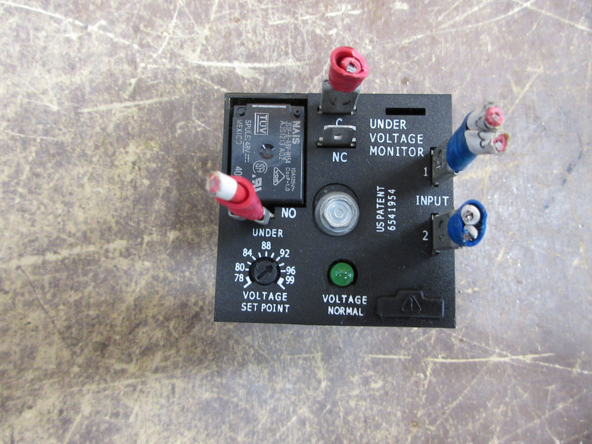 ABB SSAC Voltage Monitor VM4A-4436 120VAC Range: 78-99 VAC Used