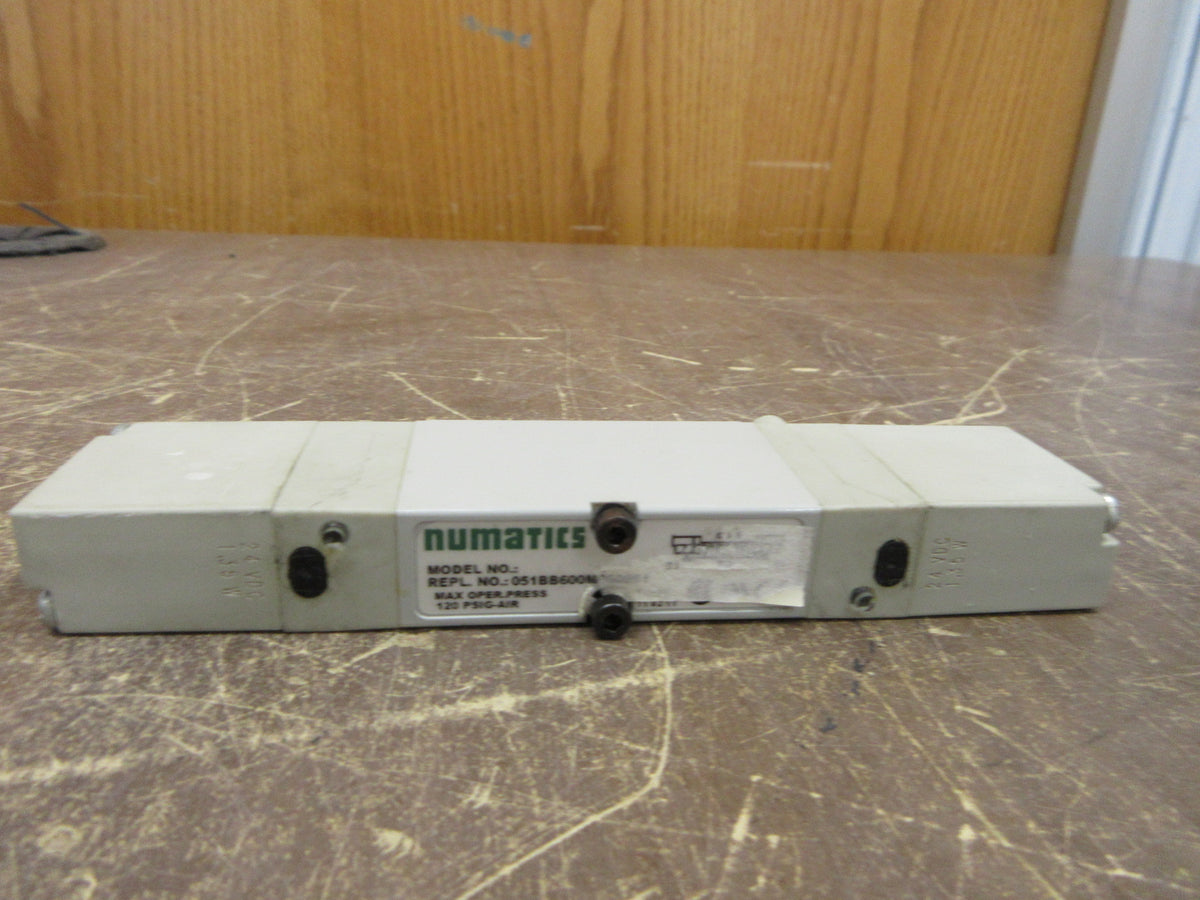 Allen-Bradley Directional Control Valve 051BB600M000061 120 PSIG Air Used