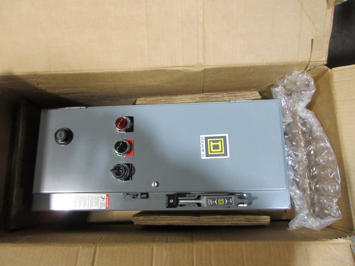 Square D Size 0 Combination 8538SBG33V81CFF4H308P51P52TX11 Ser. K New Surplus