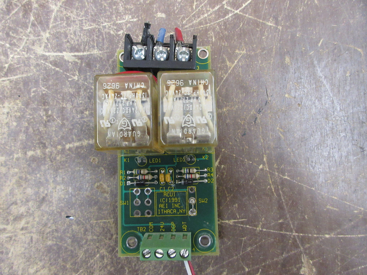 AEI Relay Board RCU1 Rev.B Used