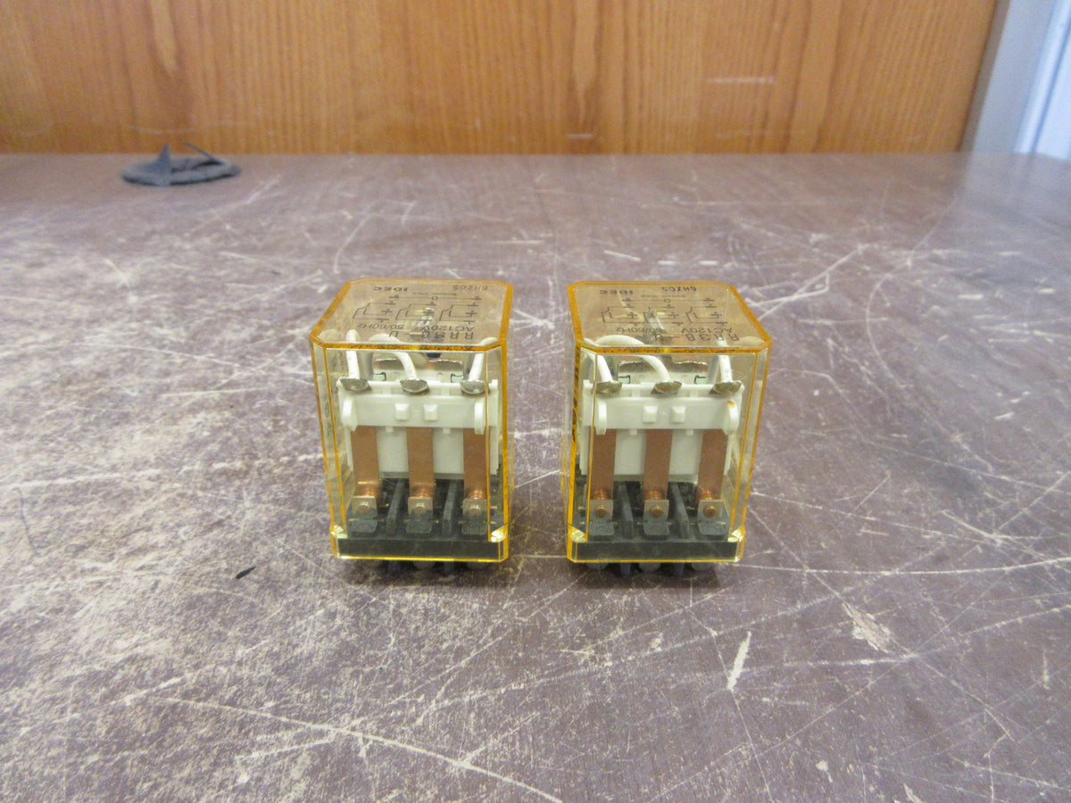 Idec Relay Idec 120V Coil * Lot of 2 * Used