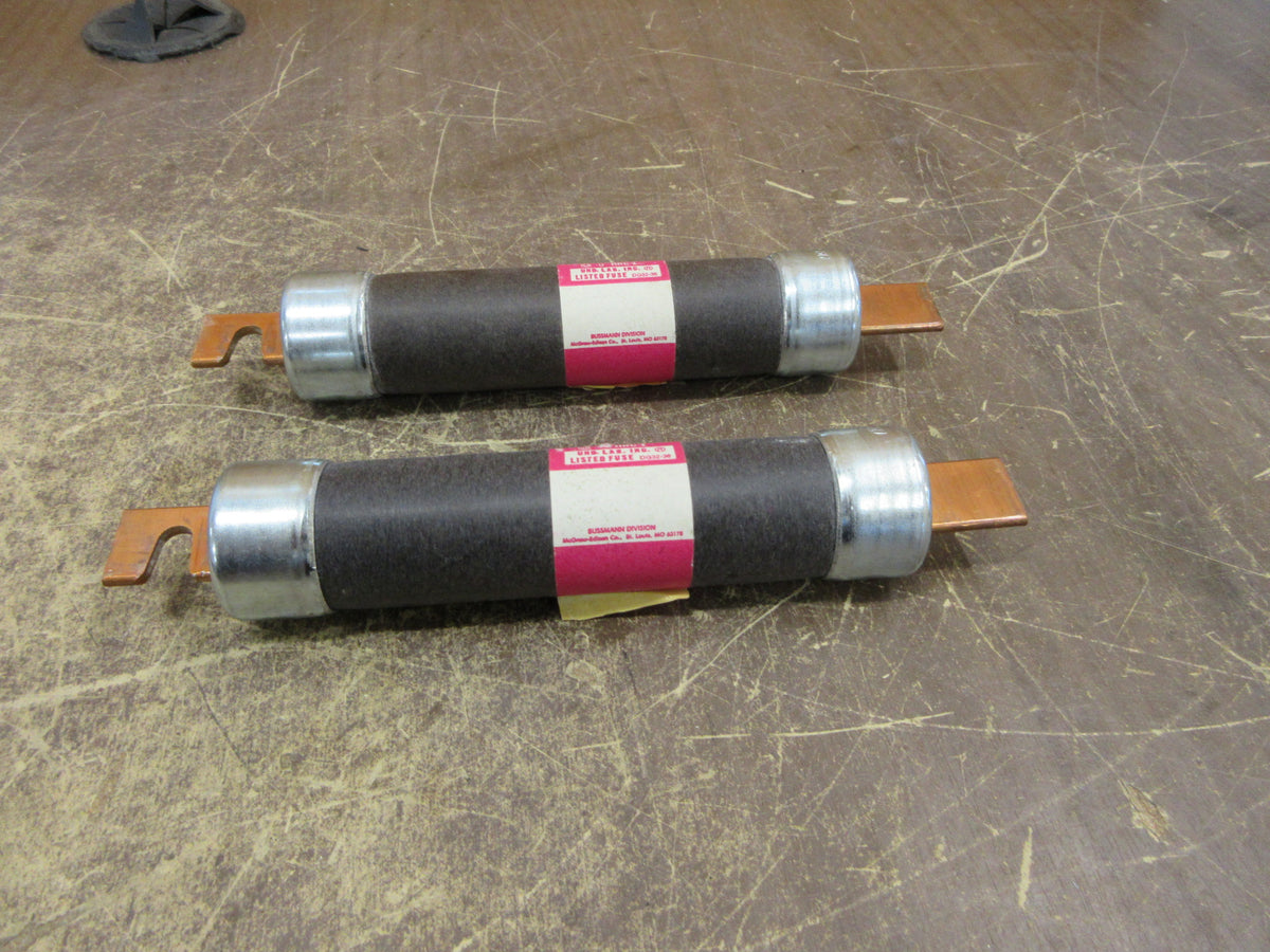 Bussmann Fusetron Fuse FRS-R-80 80A 600V *Lot of 2* Used