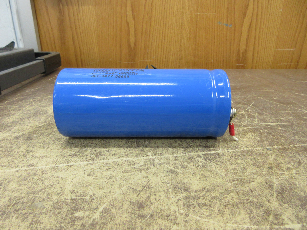 Philips Capacitor 3186FH154T040APA1 150,000UF 40VDC Used