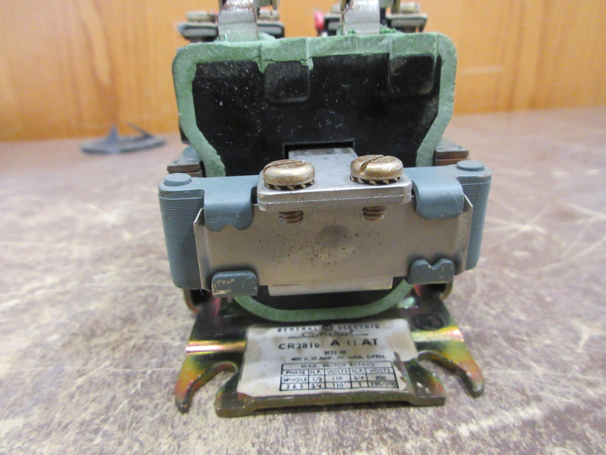GE Size 00 Contactor CR2810A11AT 240V Coil 10A 600V Used