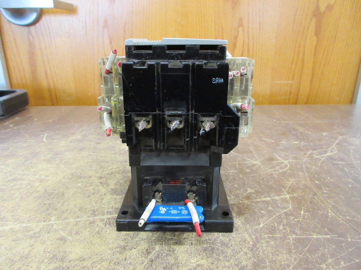 Allen-Bradley Contactor 100-A75N*3 Ser. C 120V Coil 75A 600V Used