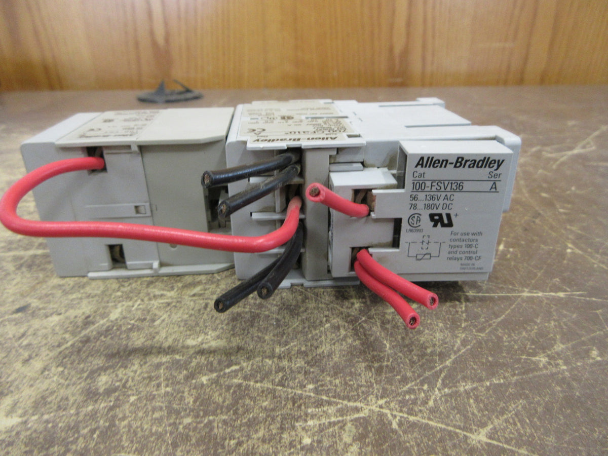 Allen-Bradley Time Delay Relay 100-FPT Ser. A Off Delay: 0.3-30s 120V Coil Used