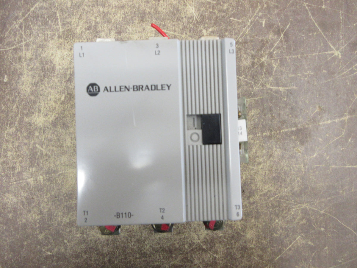 Allen-Bradley Contactor 100-B110N*3 Ser. B 120V Coil 110A 600V (1) Aux Contact