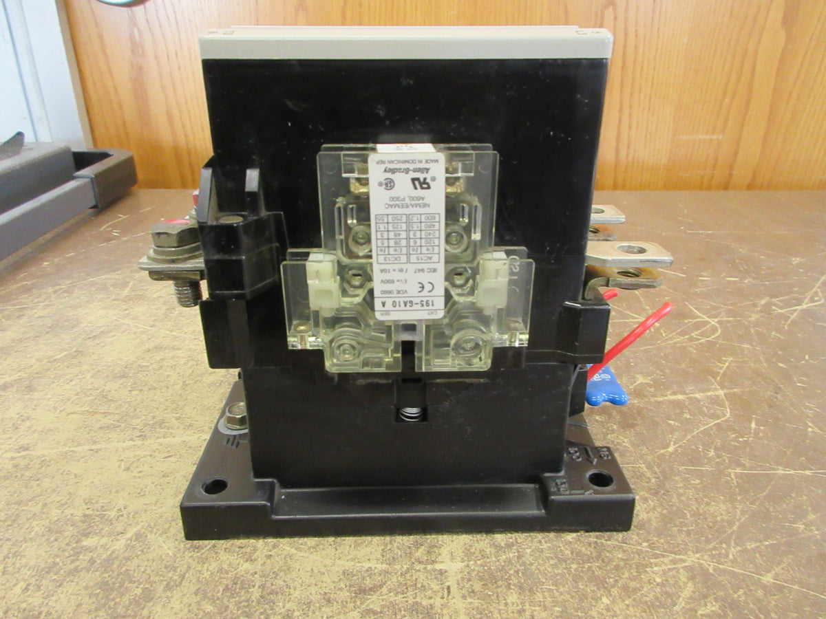 Allen-Bradley Contactor 100-B110N*3 Ser. B 120V Coil 110A 600V (1) Aux Contact