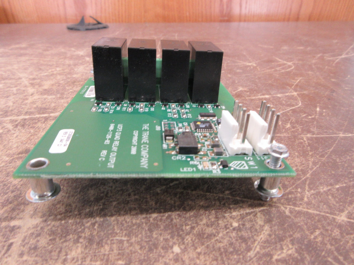 Trane UPC3 Quad Relay Output Board 6400-1126-03 Rev. C Used