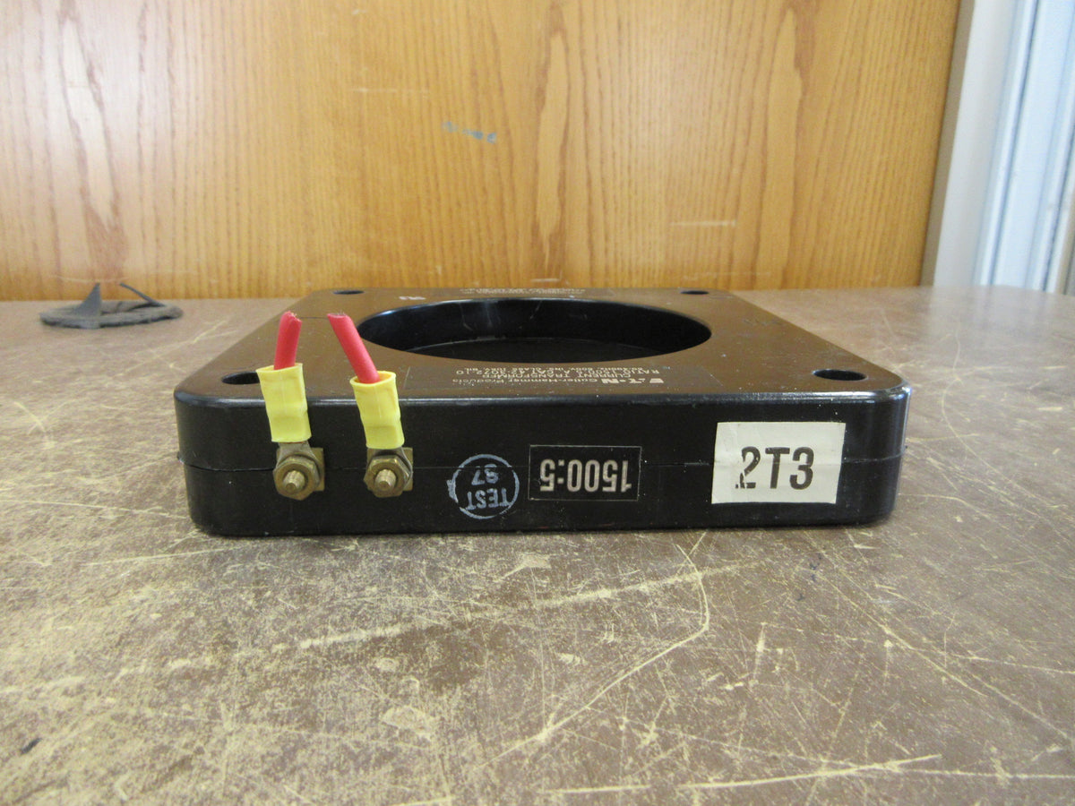 Eaton Cutler-Hammer Current Transformer 42-3072-10 Ratio 1500:5A 600V Used
