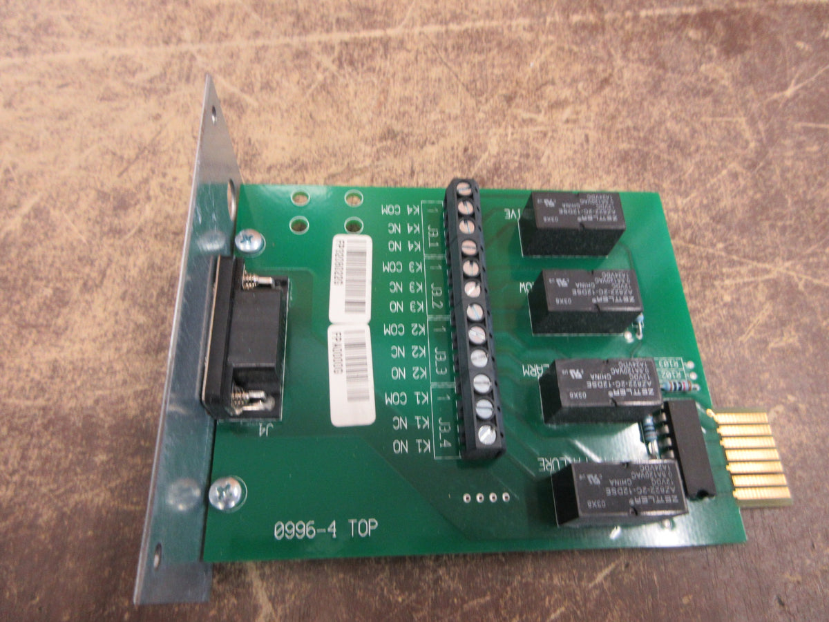 GE Digital Energy Relay Card 0996-4 Used