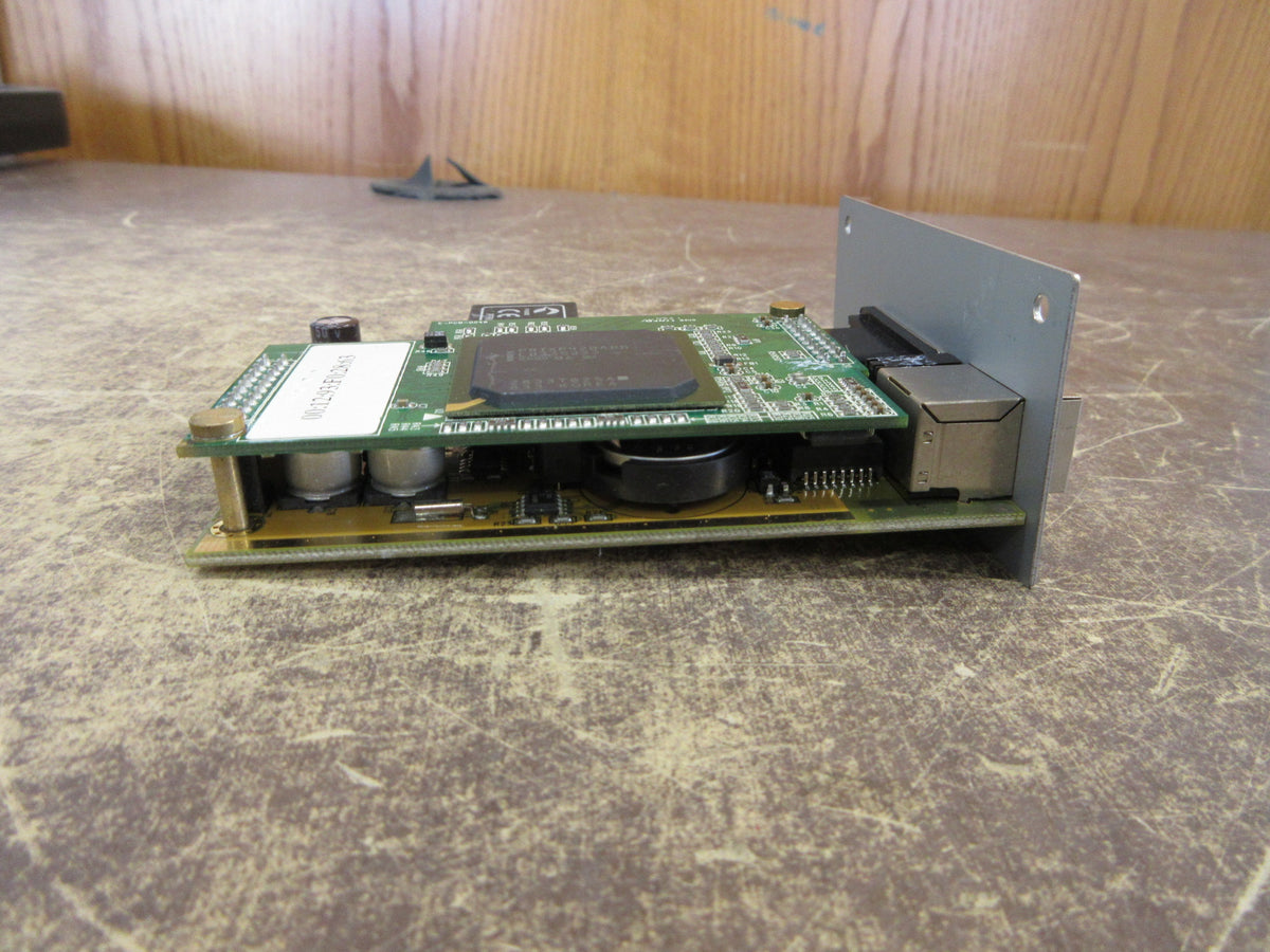 GE Digital Energy SNMP/Web Plug-in Adapter Card 1018959 Ver. A 3Ph Used