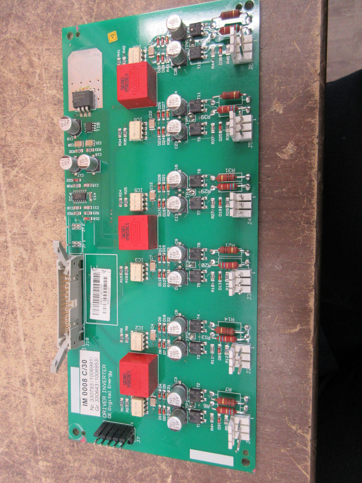 GE Digital Energy Driver Inverter Board 330793(1006991) Used