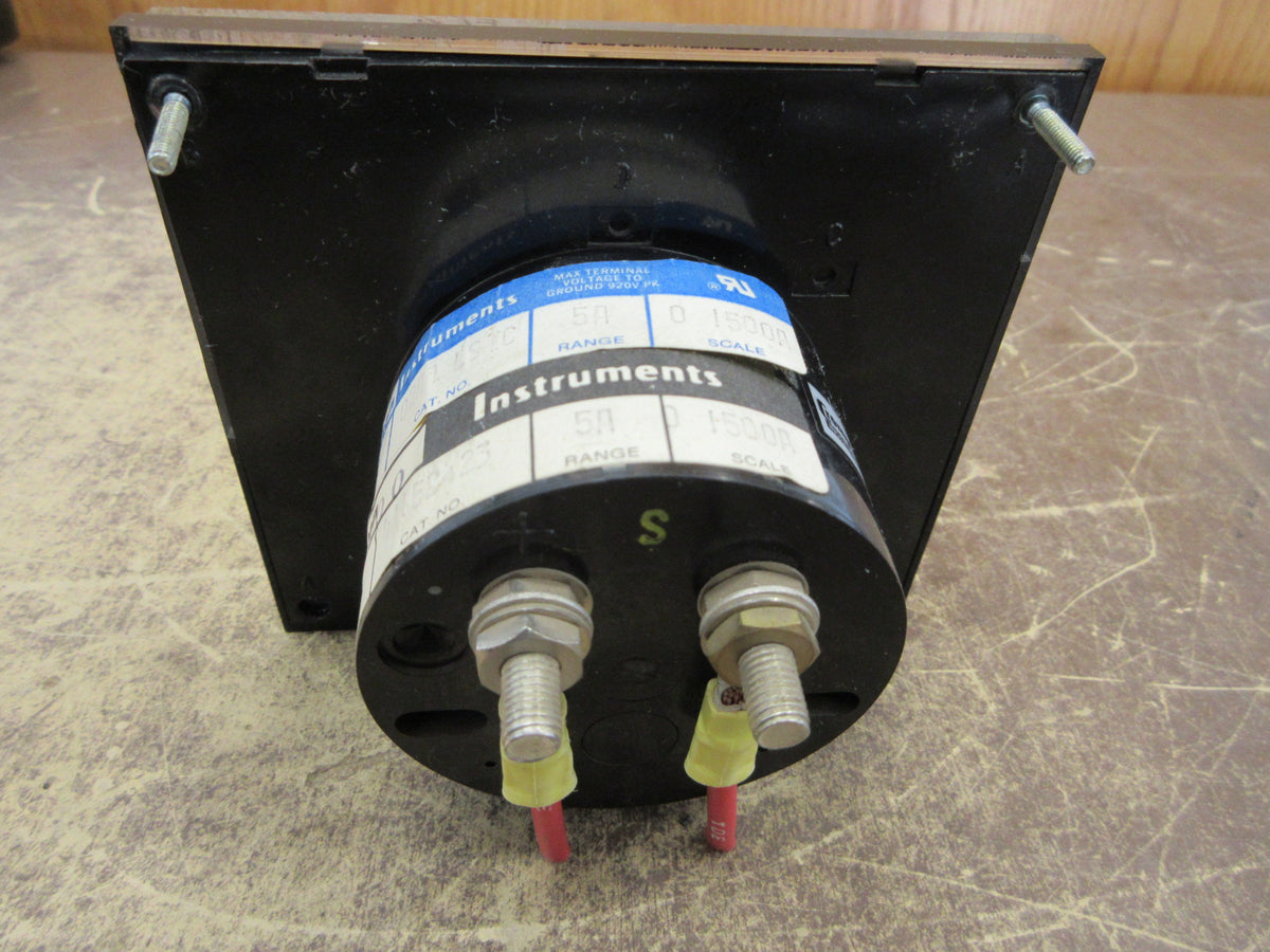 Crompton AC Ammeter 21702AALSTC Range: 01500A Used
