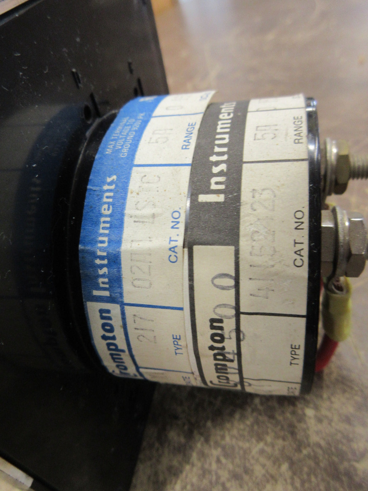Crompton AC Ammeter 21702AALSTC Range: 01500A Used