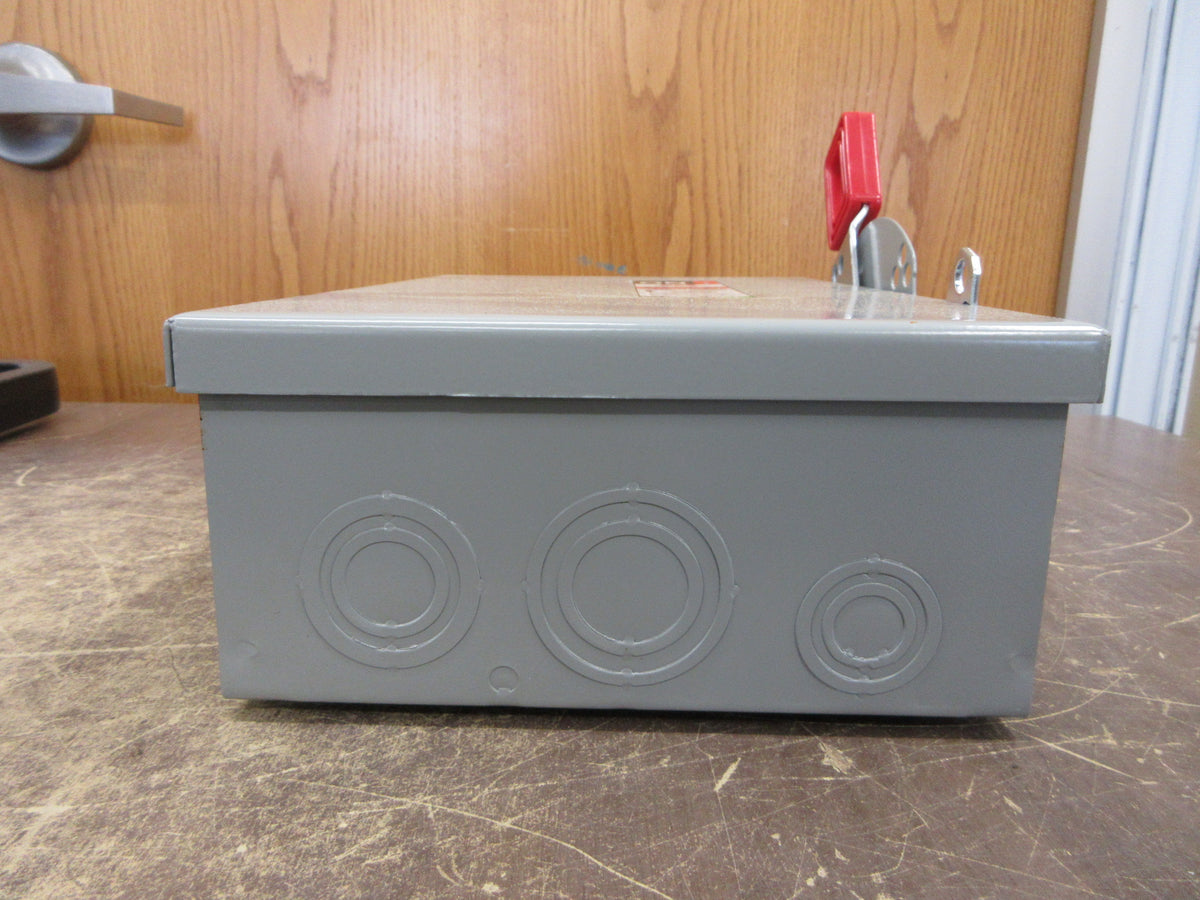 ABB Fusible Safety Switch/ Disconnect TH3361 30A 600V 3P 3W New Surplus