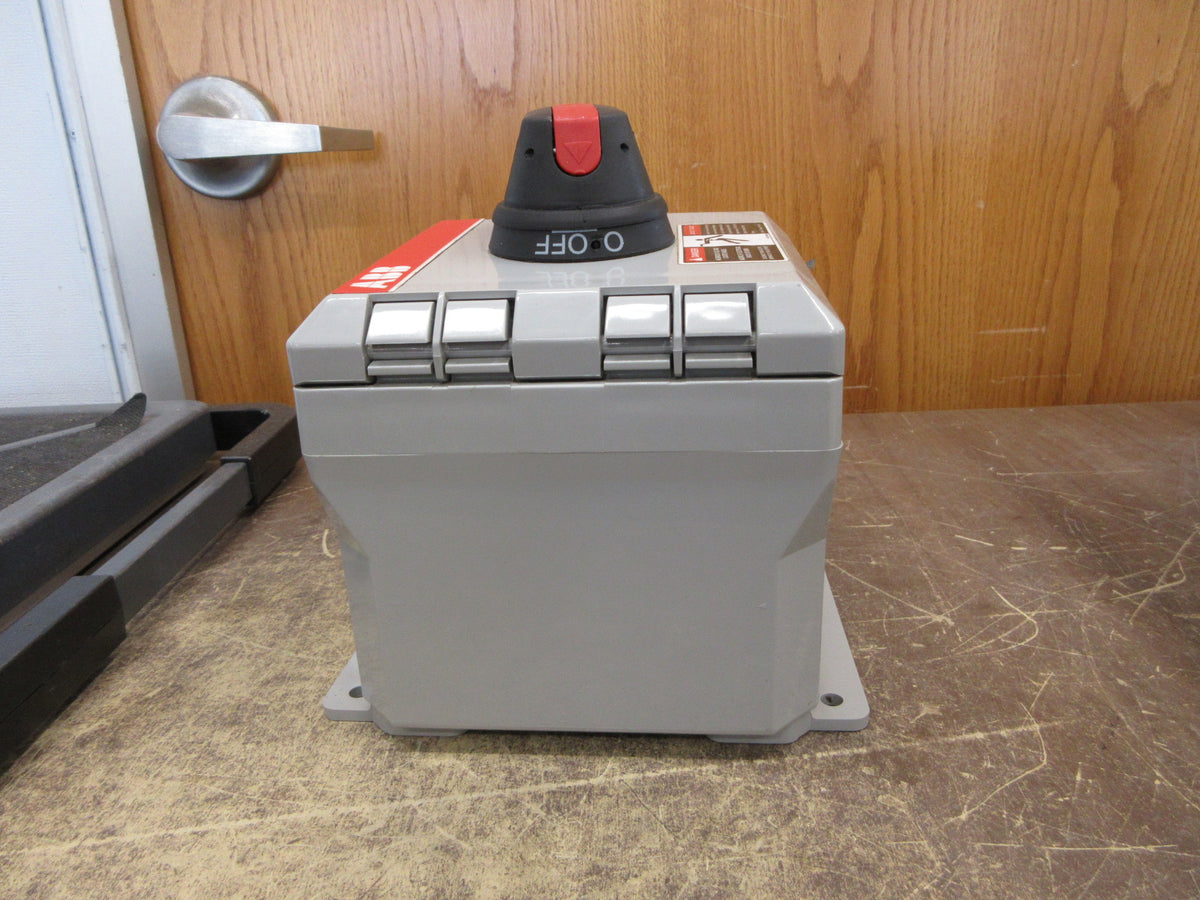 ABB Disconnect Switch NF32P-3PB6A 40A 3P Type 4X Enclosure New Surplus