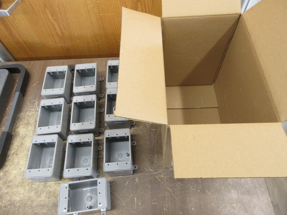 Thomas & Baths Carlon Non-Metallic Device Box E9801 1-Gang New Surplus