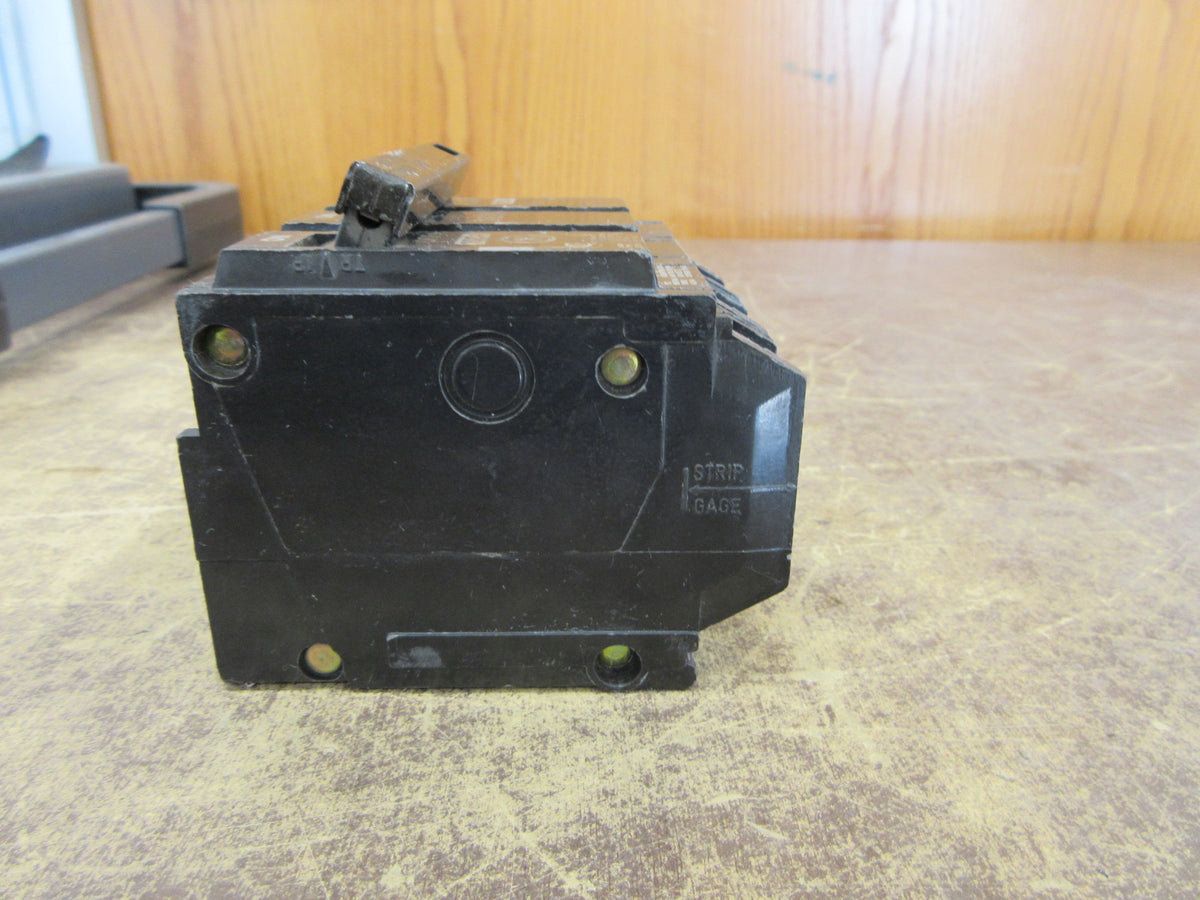 GE Clip-on Circuit Breaker THQL32100 100A 240V 3P Used