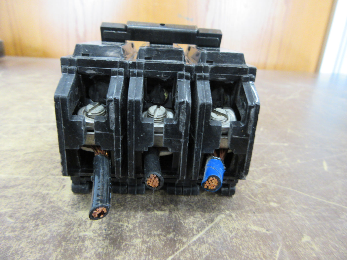 GE Clip-on Circuit Breaker THQL32060 60A 240V 3P Used