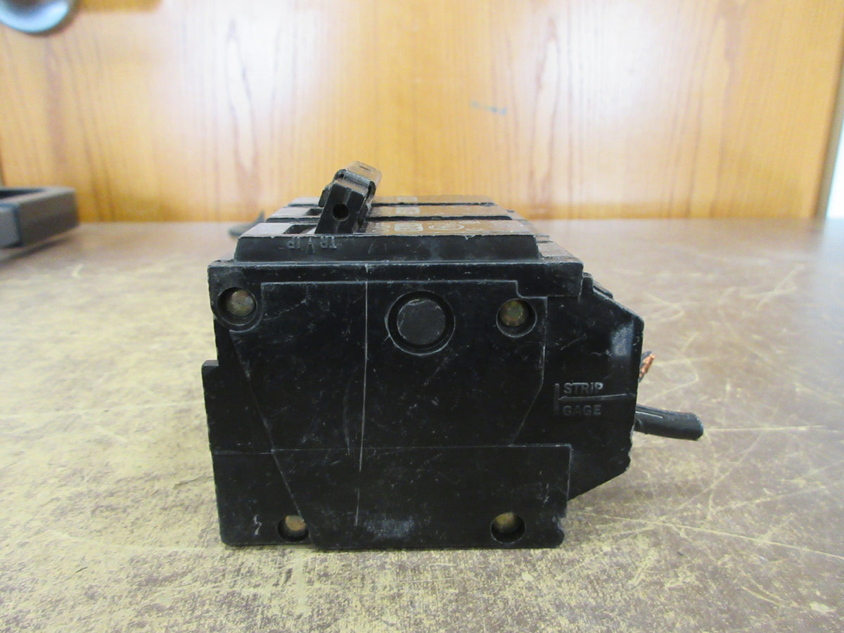 GE Clip-on Circuit Breaker THQL32060 60A 240V 3P Used