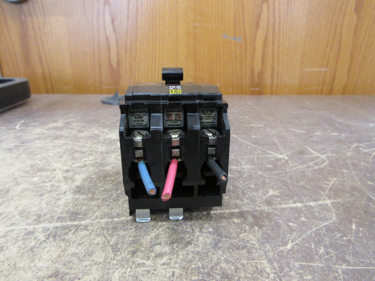 Square D Clip-On Circuit Breaker QO340 40A 240V 3P Used