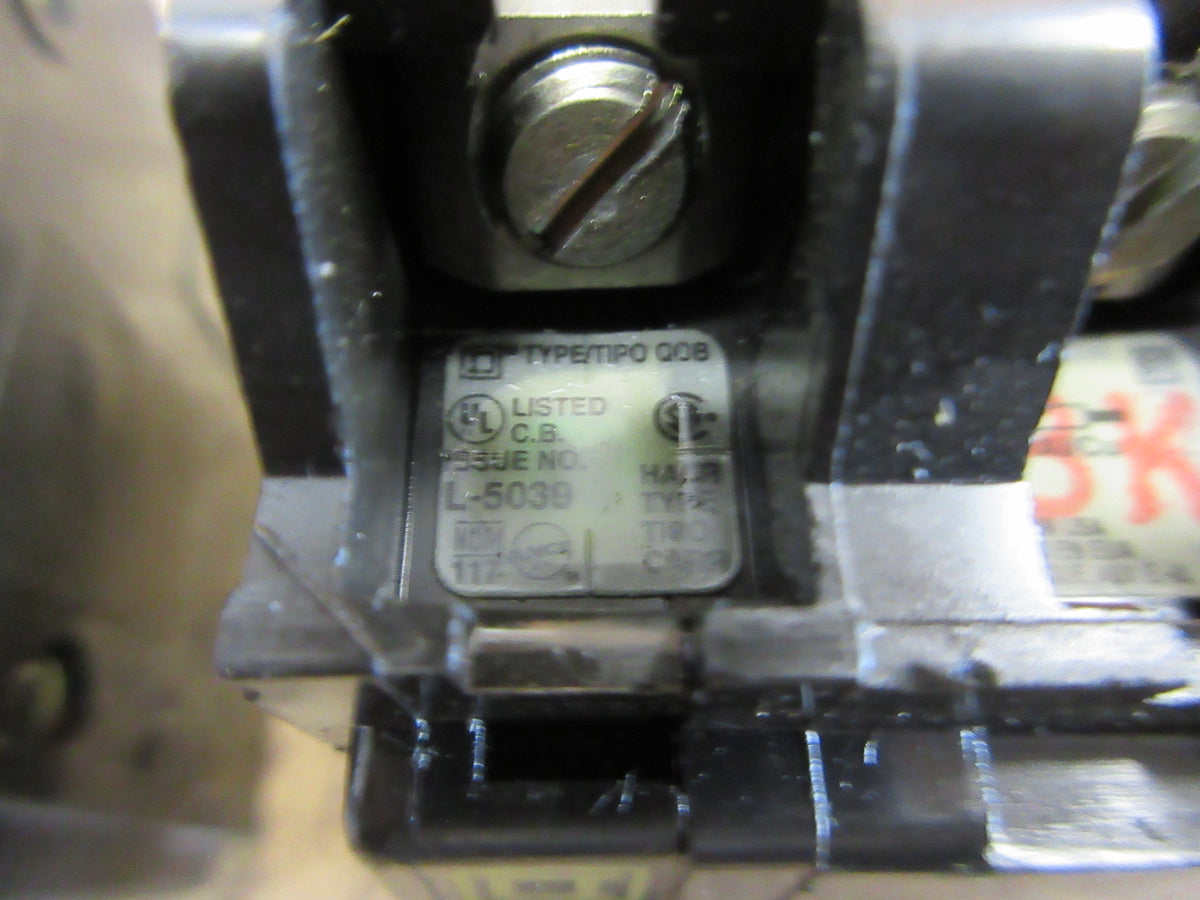 Square D Bolt-on Circuit Breaker QOB240 40A 120/240V 2P * Lot of 3 * Used