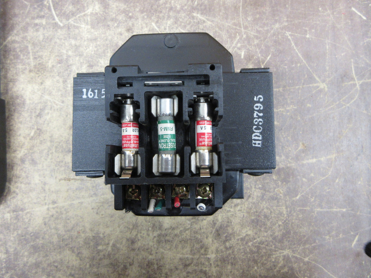 Hevi-Duty Control Transformer E5503PBX 0.550 KVA Pri:240/480V Sec:120V Used