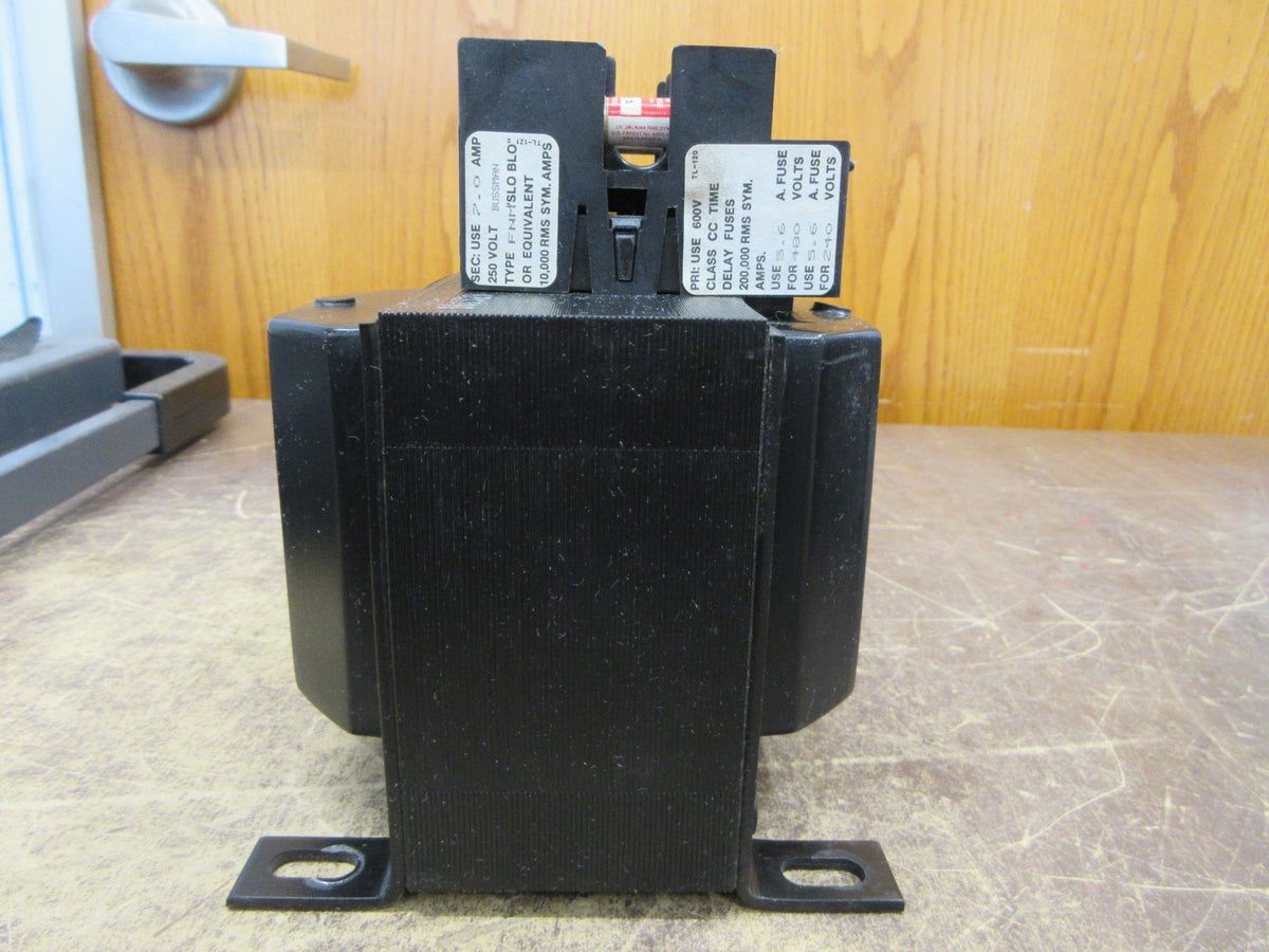 Hevi-Duty Control Transformer E5503PBX 0.550 KVA Pri:240/480V Sec:120V Used