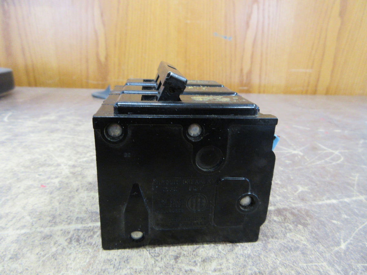 ITE Clip-On Circuit Breaker QP3-B015 15A 240V 3P Used