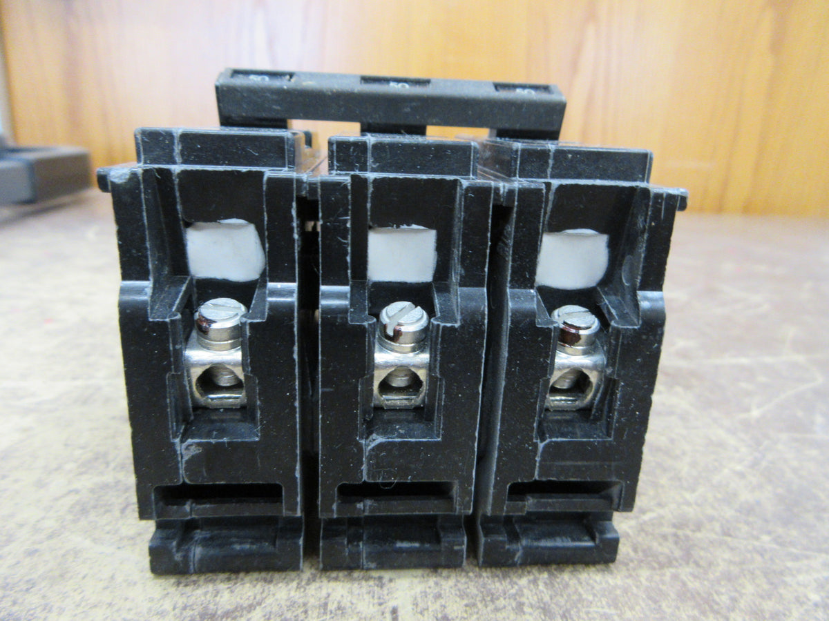 Siemens ITE Type QP Clip-on Circuit Breaker Q350 50A 240V 3P Used