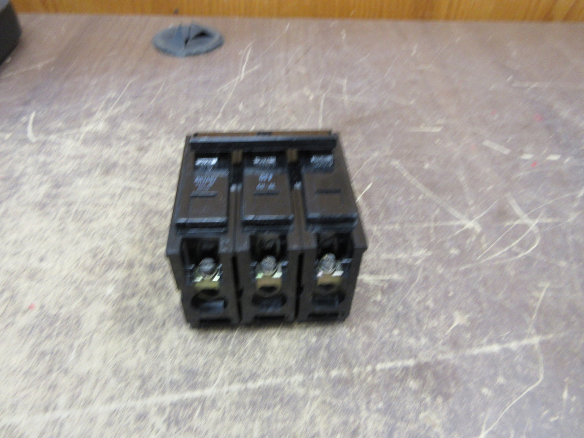 Bryant Type BR Clip-on Circuit Breaker BR330 30A 240V 3P Used