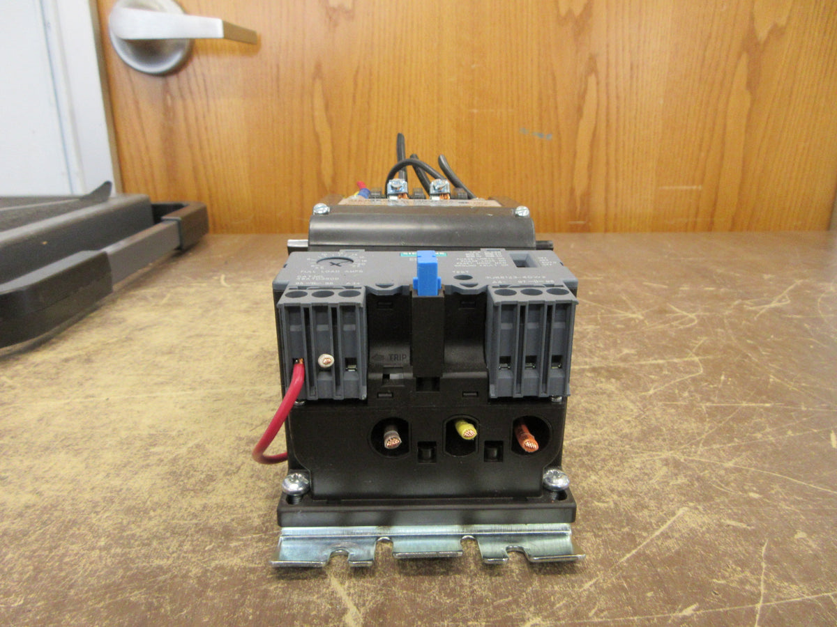 Siemens Starter 14DU+32A */ 48ATD3S00 120V Coil Trip: 5.5-22A Used