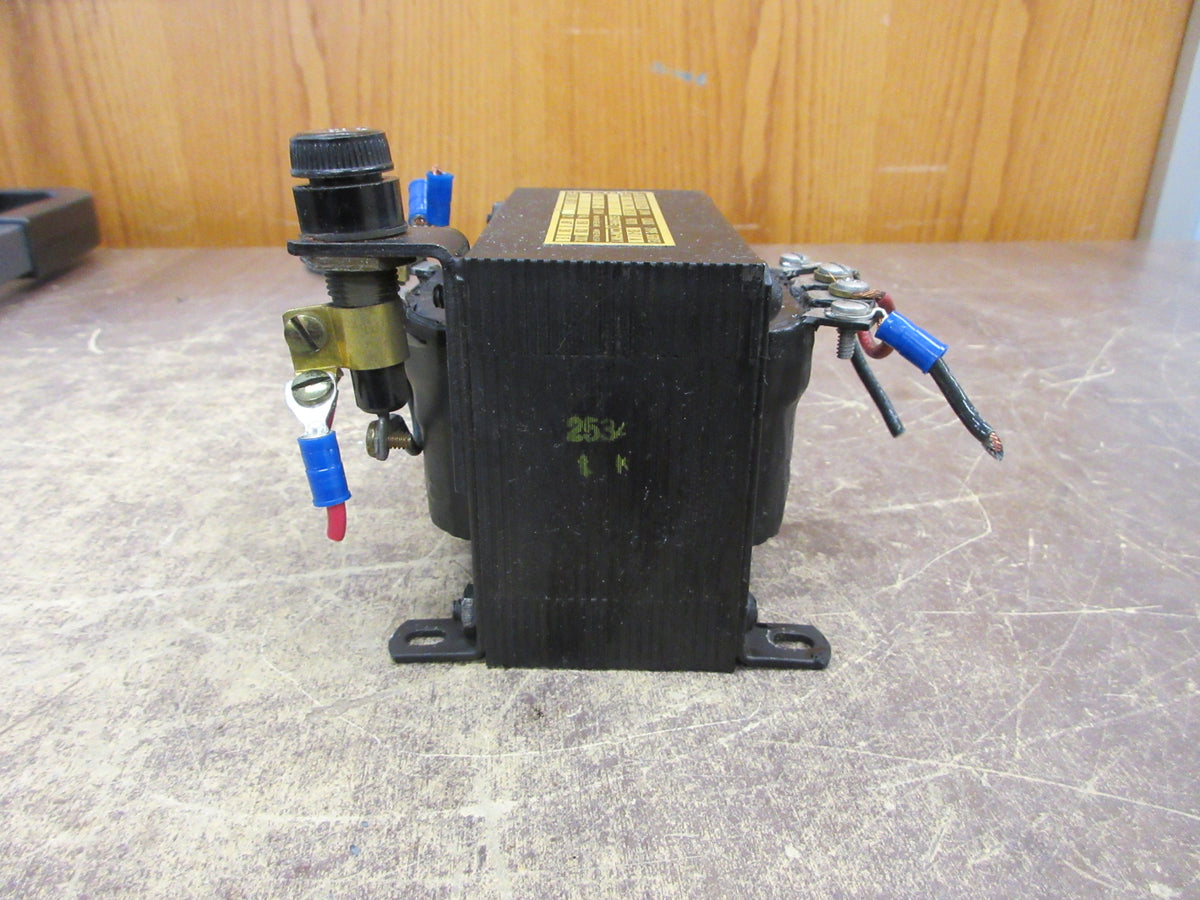 Square D Transformer 9070 E0-3 Ser. A 150VA Pri: 240/480V Sec: 24V w/Fuse Used