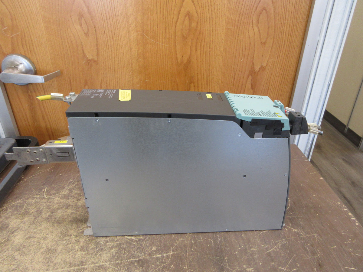 Siemens Single Motor Module 6SL3120-1TE23-0AA3 Ver.D Input: 600VDC Used