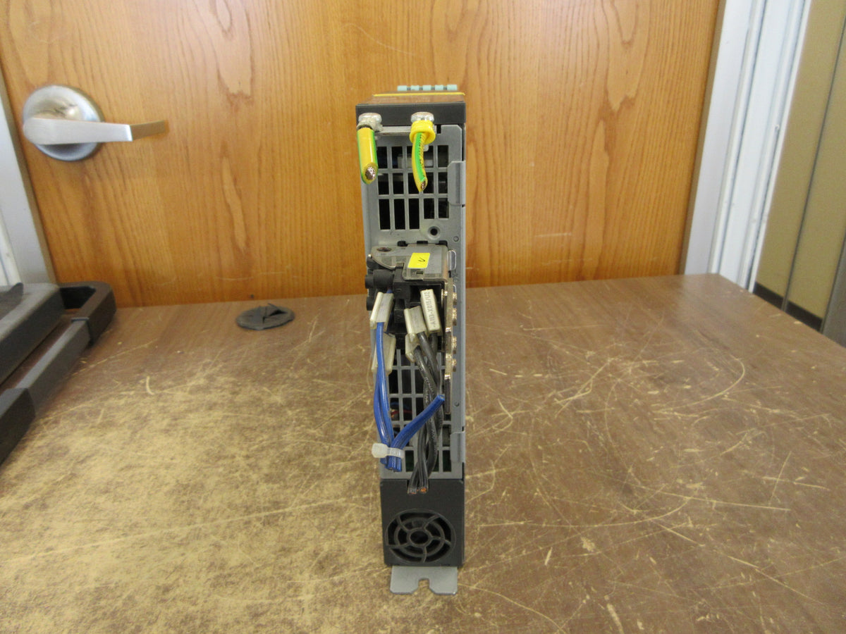 Siemens Single Motor Module 6SL3120-1TE21-8AA3 Ver. B Input: 600VDC Used