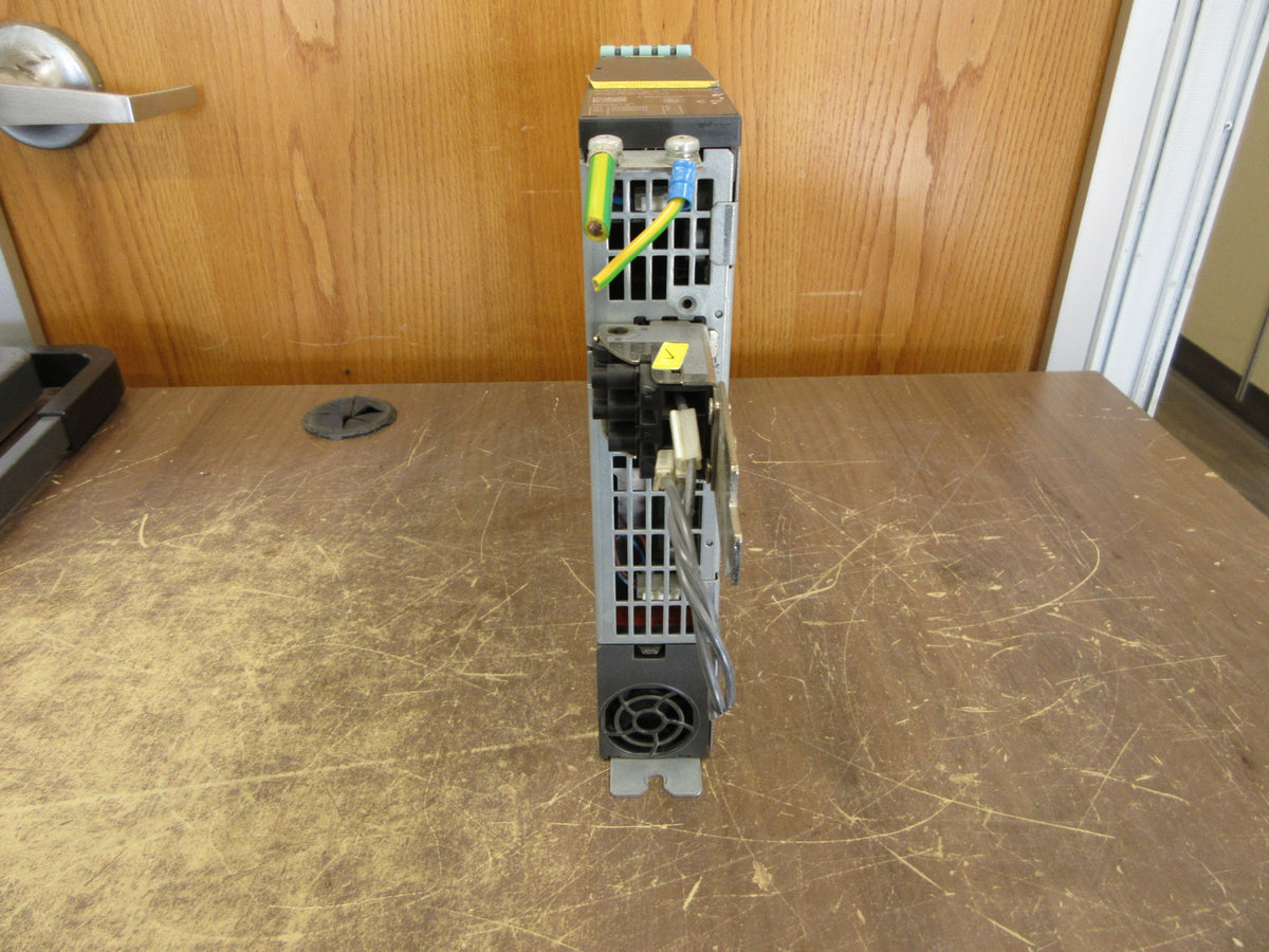 Siemens Single Motor Module 6SL3120-1TE21-8AA3 Ver. B Input: 600VDC Used