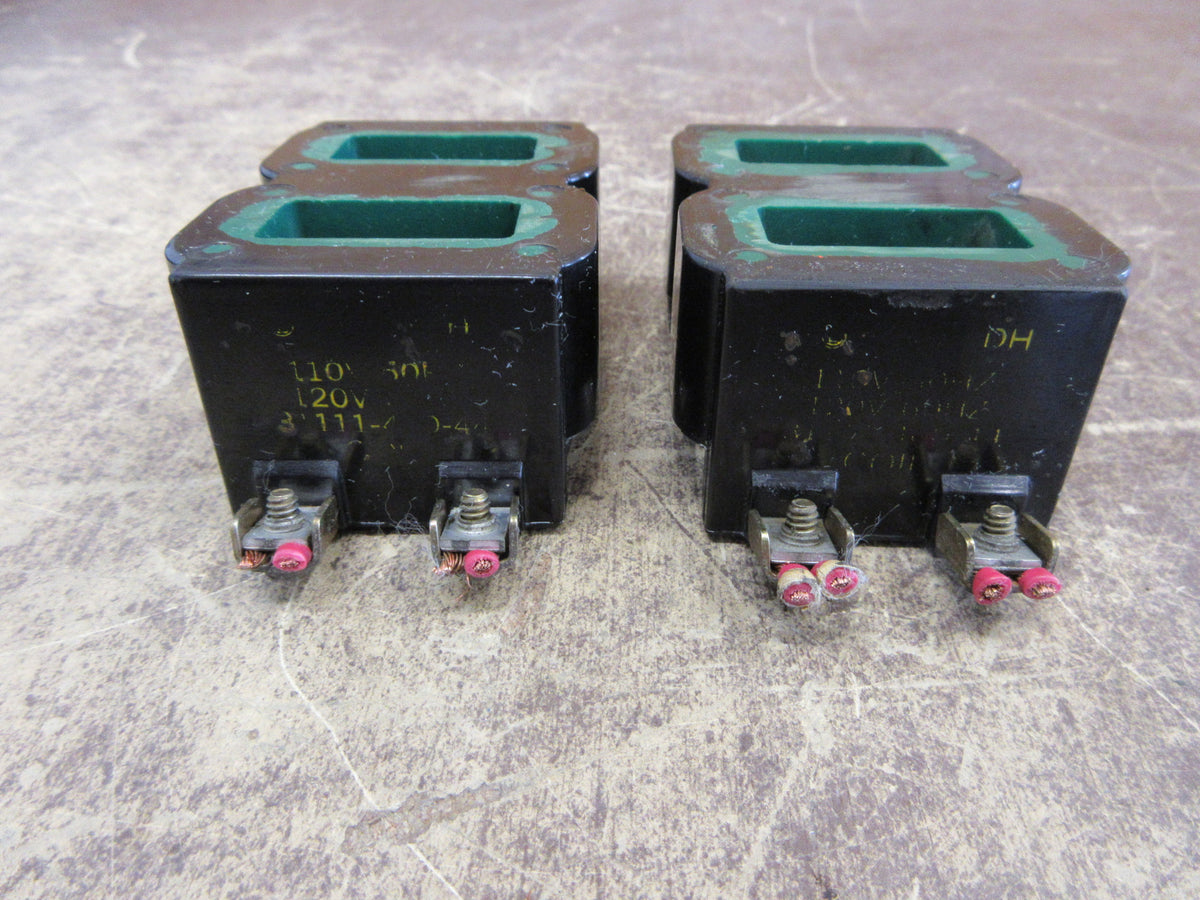 Square D Magnetic Coil 31111-400-44 120V @ 60Hz 110V @ 50 Hz * Lot of 2 * Used