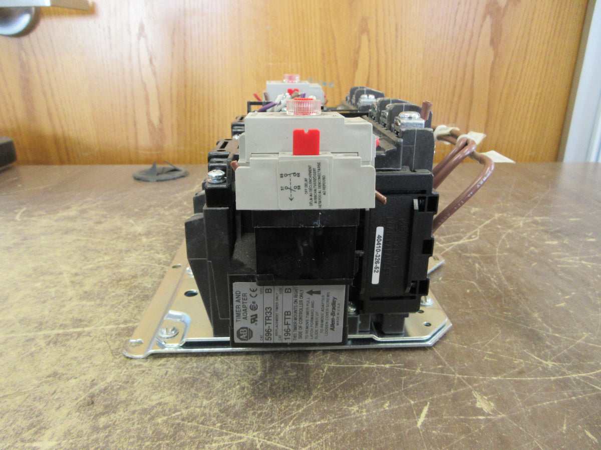 Allen-Bradley Size 1 Reversing Contactor 505-BOB-23 Ser. C 460-480V Coil 27A