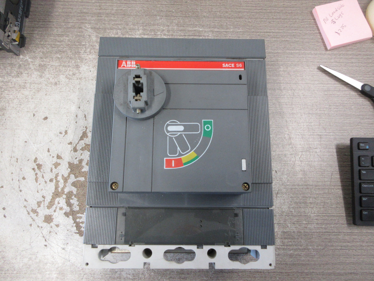 ABB SACE S6 Breaker Disconnect S6H-D 600 600A 600V 3P *No Handle* Used