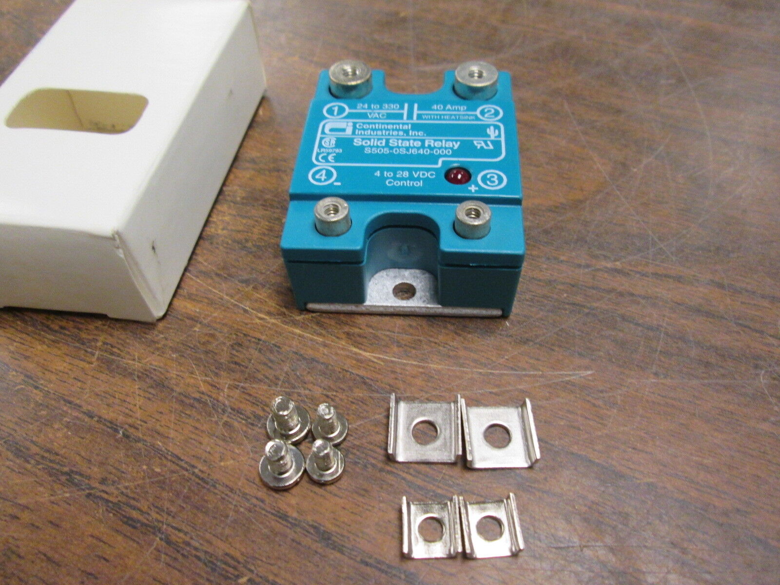 Continential Industries Solid State Relay S505-0SJ640-000 Input:4-28VDC New Surp